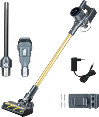 Produktbild von Genius Invictus X8 Pro FACELIFT Akku-Staubsauger, Handstaubsauger Kabellos, Beutellos, Wechselakku Laufzeit bis 50 min.