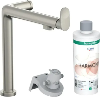 Zdjęcie produktu dla Hansgrohe Aqittura M91 - Bateria zlewozmywakowa z filtrem, wykończenie stal nierdzewna 76802800