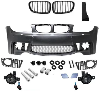 Produktbild von ABE Sport Stoßstange vorne PDC passt für BMW E81 E82 E87 E88 +Grill +Nebel Smoke