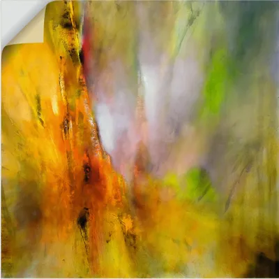 Produktbild von ARTland Wandbild, selbstklebend Lichtraum - goldenes Licht Größe: 70x70 cm
