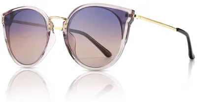 Produktbild von Übergroße Sonnenbrille für Damen im Katzenaugen-Design mit polarisierten Gläsern