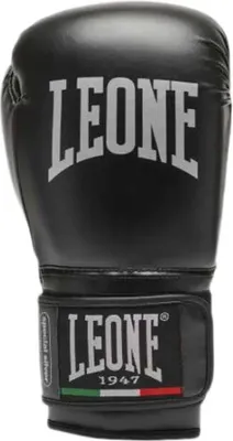 Produktbild von Leone1947 Thunder Kunstleder-boxhandschuhe Schwarz 8 Oz Schwarz 8 Oz