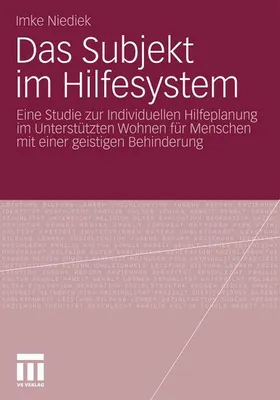 Obrázok produktu pre Das Subjekt im Hilfesystem