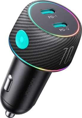 Produktbild von JOYROOM JR-CCN02, Auto, Zigarettenanzünder, Schwarz