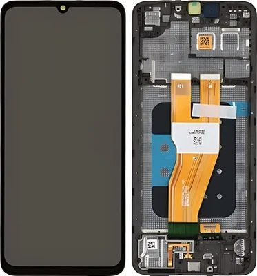 Produktbild von Original Samsung Galaxy A05 A055F PLS LCD Display Touchscreen Bildschirm Rahmen Schwarz & Werkzeug