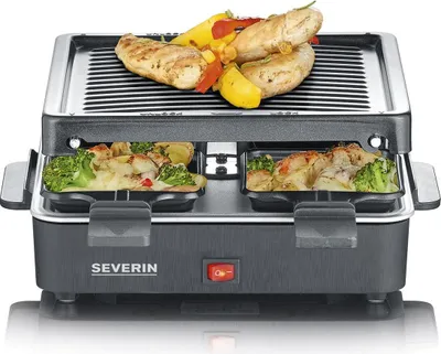 Produktbild von Severin RG 2370, 4 Person(en), Kunststoff, Schwarz, 210 x 210 mm, Tasten, 0,8 m