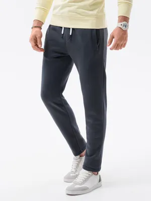 Zdjęcie produktu dla Ombre Clothing Męskie spodnie dresowe Stone ciemnoszare S