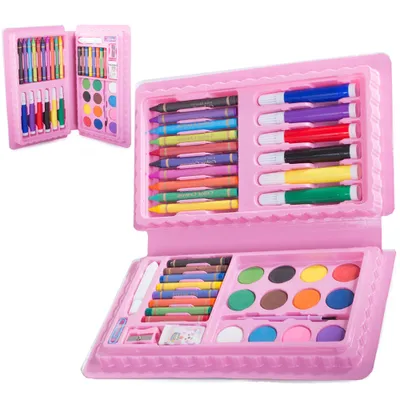 Produktbild von Verk 18245_R Kunstmalset 42-tlg. rosa
