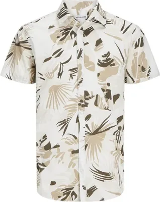 Immagine prodotto di Jack & Jones Oshua Camicia floreale Kurzarm Beige XL Herren Beige XL