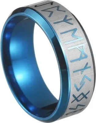 Produktbild von VI-31840 Herrenring Blau 67mm – Einzigartiges Design KP31840