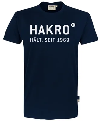 Produktbild von HAKRO T-Shirt Logo #1969 Gr. 3XL tinte