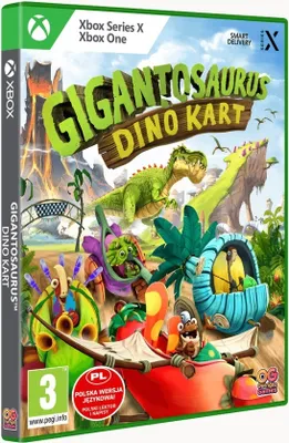 Produktbild von Gigantosaurus Dino Kart (XONE/XSX)