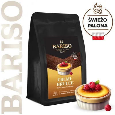 Zdjęcie produktu dla Kawa mielona BARISO CREME BRULEE 200g