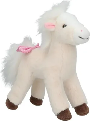 Zdjęcie produktu dla Miss Melody pluszowy koń kremowo-biały 18 cm