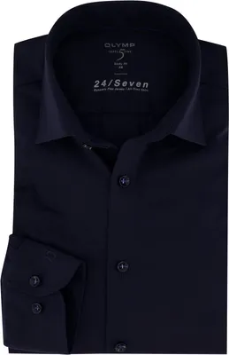 Produktbild von Hemd Ärmellänge 7 Olymp navy Level Five