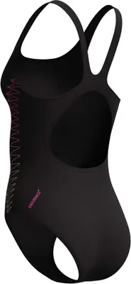 Produktbild von Speedo Placement Muscleback Badeanzug Schwarz UK 32 Frau Schwarz UK 32