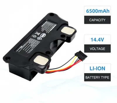 Image de Batterie de remplacement - Aspirateur robot 5090 - 6500 mAh - Lithium-ion - 14,4 V - 18650 - Pack de batteries