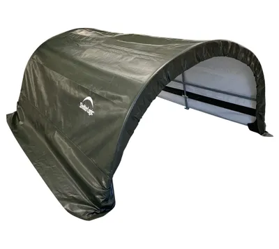 Produktbild von Shelter Logic Weidezelt "Run-In" Weideunterstand, 300 x 260 x 150 cm grün 7,8 m²