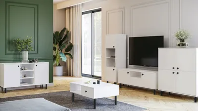 Produktbild von TV-Lowboard Venus, Stehendes Fernsehregal für das Wohnzimmer
