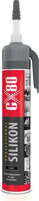Zdjęcie produktu dla Cx80 Silikon Professional 210G Premium Wysokotemperaturowy - Czarny