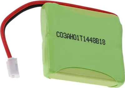 Produktbild von NiMH Ersatzakku für schnurlose Telefone Gigaset E45, 2,4V, 500mAh