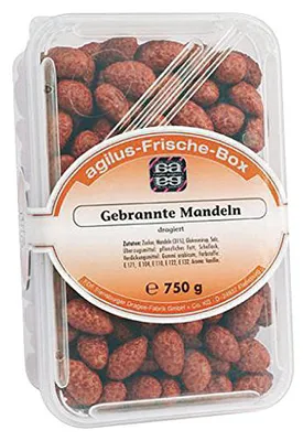 Obrázek produktu pro Agilus pražené mandle pražené mandle obalené v cukru 750g