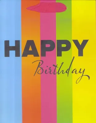 Produktbild von Torebka prezentowa L Happy Birthday 1323-2