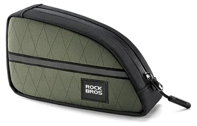 Immagine prodotto di Rockbros Borsa per telaio bici a triangolo 0,8L - Verde
