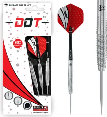 Produktbild von BULL'S Dot D1 90% Tungsten Steel Dart - 24g -- 1 Satz