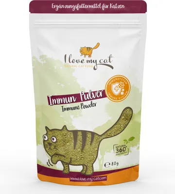Produktbild von ILMC Immun Pulver - Nahrungsergänzung für Katzen 80 g