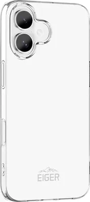 Image de Eiger EGCA00616, Cover, Apple, iPhone 16, 15,5 cm (6.1"), Transparent