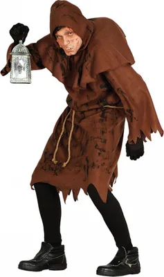 Produktbild von Krummer Glöckner Herren Kostüm One Size als Verkleidung für Halloween und Karneval