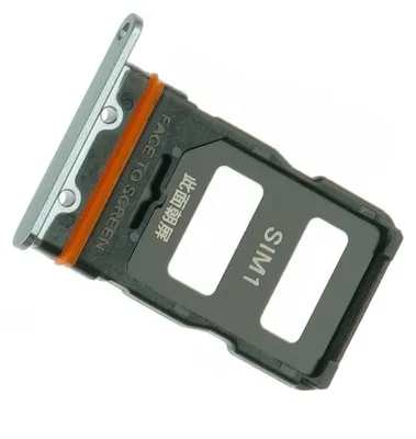Produktbild von Xiaomi Mi 12 (2201123G) Sim Karten Halter Tray Fach, Blau
