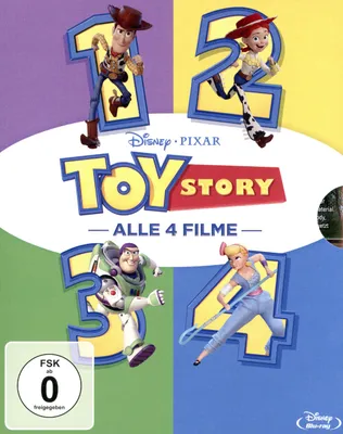 Produktbild von Toy Story 1-4
