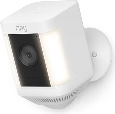 Produktbild von Überwachungskamera, Ring Spotlight Cam Plus Batterie, HD 1080p, Farb Nachtsicht, Kabellos, Bewegungsmelder