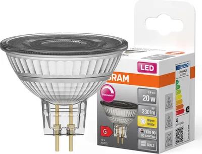 Zdjęcie produktu dla Osram 4058075796690 Żarówka LED Ciepła biel 2700 K 3,4 W GU5.3 G