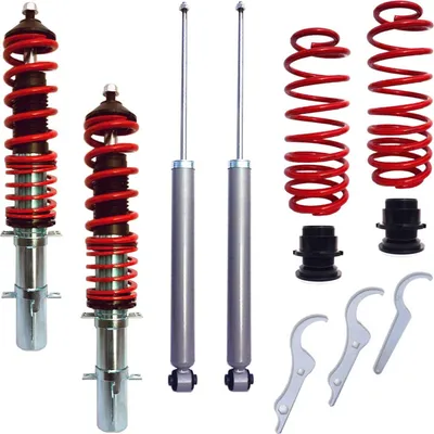 Image de Kit Suspension + Amortisseur RedLine pour VW Golf 4/ Bora + Variant 1J 1997-2003