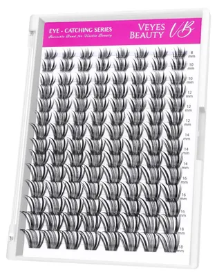 Zdjęcie produktu dla Eyelash Extensions, kępki rzęs, 8-18 mm | Sztuczne rzęsy dla początkujących