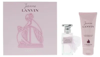 Produktbild von Set Lanvin: Jeanne Lanvin, EdP, fü r Damen, 50 ml + Jeanne Lanvin, Parfü mierte Haut, Kö rperlotion, 100 ml