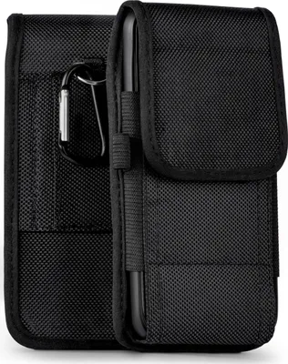 Produktbild von moex® Agility Case kompatibel mit Moto G5 Plus - Handy Gürteltasche, Schwarz