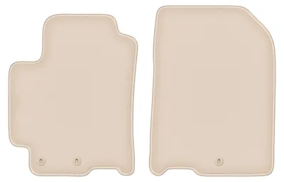 Produktbild von DURBAN Beige Velours-Fußmatten vorne für Kia Stonic Crossover (2017-)