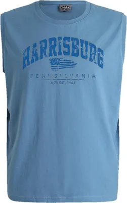 Produktbild von Übergrößen Tanktop Harrisburg Blau AHORN SPORTSWEAR Parisian Blue 7XL