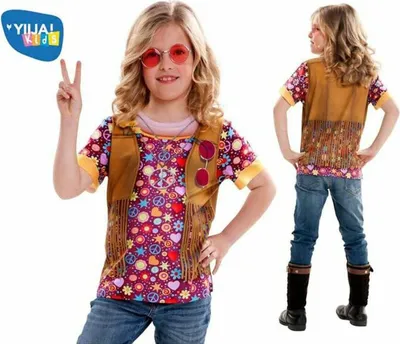 Immagine prodotto di Travestimento per bambini My Other Me Hippie - 6-8 anni