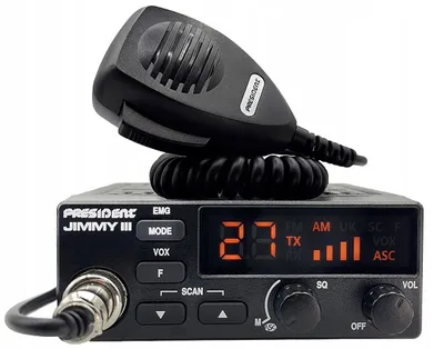 Zdjęcie produktu dla Radio CB Jimmy III ASC AM FM 12V 40 kanałów