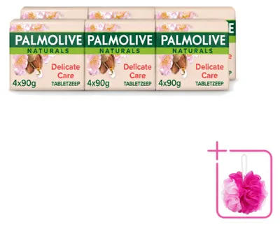 Zdjęcie produktu dla 6 sztuk mydła w płynie Palmolive Naturals Delicate Care – opakowanie ekonomiczne