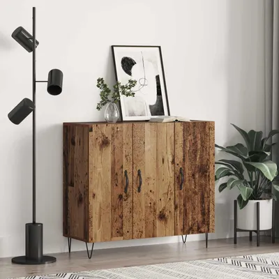 Produktbild von vidaXL Sideboard Altholz 90 x 32,5 x 80 cm Holzwerkstoff