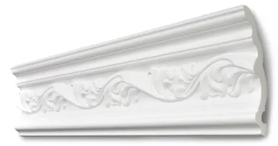 Produktbild von Decosa Zierprofil G34, weiß, 75 x 120 mm, Länge: 2 m - 16 Stück