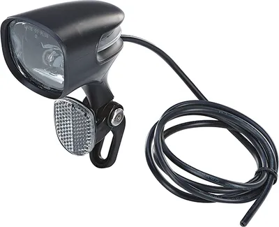 Produktbild von Prophete Fahrradbeleuchtung, E-Bike Scheinwerfer – 80 Lux, 360° Sichtbarkeit, OSRAM LEDs, Wasserdicht IPX5, StVZO zugelassen – Mit Reflektor & Light-O