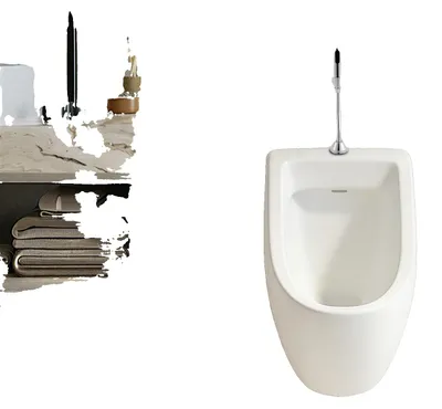 Obrázok produktu pre Automatické senzorové splachovanie, z medi, montáž na stenu, automatická indukcia, nastaviteľný indukčný rozsah 55–65 cm, energeticky úsporný prevádzka na batérie