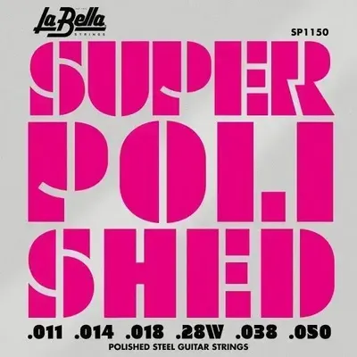 Produktbild von La Bella SP1150 Super Polished Blues Light 11-50 Saiten für E-Gitarre
